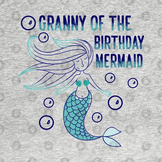 Granny of the birthday mermaid by YaiVargas